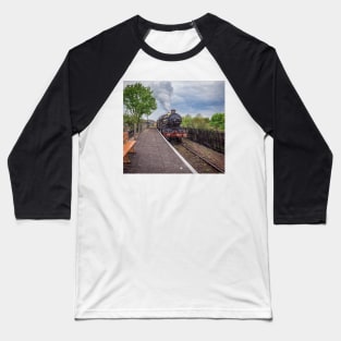 Approaching the Platform Baseball T-Shirt